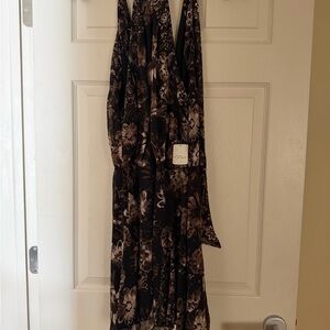 Katerina Mini Dark Combo Dress NEVER BEEN WORN
